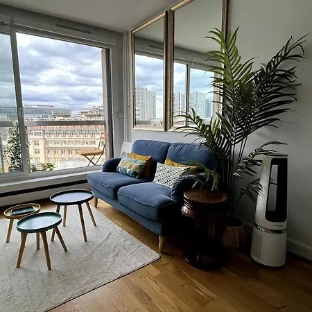 Appartamento Tour Eiffel - Vue Imprenable Au-dessus Des Toits, Balcon *