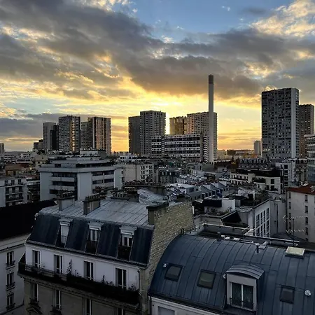 Tour Eiffel - Vue Imprenable Au-dessus Des Toits, Balcon Appartamento *