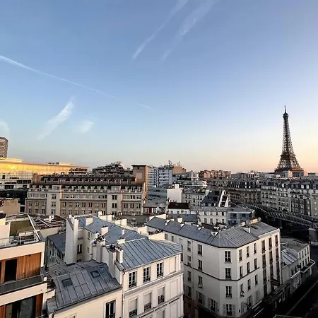 Appartamento Tour Eiffel - Vue Imprenable Au-dessus Des Toits, Balcon *